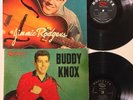 Buddy Knox Jimmie Rodgers 2LP ROULETTE ROCKABILLY LOT