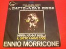 ENNIO MORRICONE IL GATTO A NOVE CODE 1971 Italy PROMO 45 Killer Psychedelic Funk