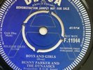 Benny Parker And The Dynamics ?– Boys And Girls 1964 UK Decca Promo NM very rare