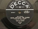 78 ROCK - BILL HALEY AND HIS COMETS - ROCK AROUND THE CLOCK  DECCA 29214   EX