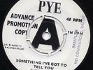 GLENDA COLLINS  Something I've Got To Tell You  / My Heart Didn't  PROMO  Hear 