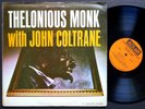 JOHN COLTRANE With THELONIOUS MONK LP JAZZLAND JLP-46 MONO Art Blakey Gigi Gryce