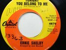Hear  Northern Soul 45 Ernie Shelby - Tonight You Belong To Me / That Im In Love