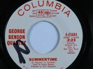 Mod Jazz Soul 45 GEORGE BENSON QUARTET Summertime COLUMBIA promo HEAR