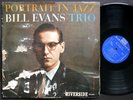 BILL EVANS TRIO Portrait In Jazz LP RIVERSIDE RLP 12-315 DG MONO Scott LaFaro