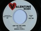 Northern Soul 45 BROOKS O'DELL Now You are Gone VALENTINE VG++ HEAR