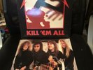 Metallica Original Vinyl Kill 'Em All & The $5.98 E P The Garage Days Revisited