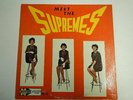 RARE 1962 soul LP Meet the Supremes Motown Bar stool jacket cover only NO RECORD
