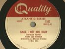 78 Rpm Record DOO WOP Ivory Joe Hunter Since I Met You Baby