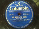 Guila Bustabo - LX 401 - Violin Solo with Gerald Moore - Columbia UK