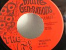THE G's ?– 'Cause She's My Girl / There's A Time - RARE 45 rpm NO RSV STONE MINT