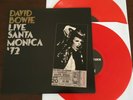 David Bowie - Live Santa Monica '72 Color Double LP Red Wax Limited Un Rare NM