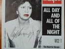 The Stranglers -  All Day..... Withdrawn Pic Cover only (no 7'') signed by Hugh