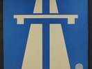 KRAFTWERK: Autobahn LP (UK, embossed cover, blue vinyl, minor cover wear)