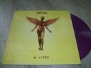 NIRVANA IN UTERO RARE LP COULEUR