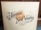 Neil Young “HARVEST” Original VINYL LP + LYRIC POSTER 1972 K54005