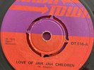 MILLIONS Love Of Jah Jah Children DOWN TOWN DT515 1973 Willows Reggae Vinyl EX