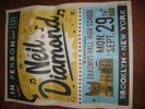 NEIL DIAMOND 2014 Erasmus Hall High School show poster 24