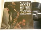 CLIFFORD SCOTT Out Front Les McCann JOE PASS Paul Humphrey Pacific Jazz mono LP