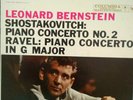 COLUMBIA MS 6043 *6-EYE* RAVEL & SHOSTAKOVITCH PNO CTOS *BERNSTEIN* TAS/HP LIST