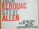 JACK KEROUAC Poetry For The Beat Generation ORIGINAL Hanover CRACKED VINYL LP
