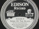 Edison Electric Disc 52638 California Ramblers Song Of The Blues & Broken Idol