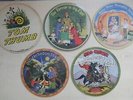 5-Record Guild of America Cardboard Records 78rpm 50s