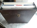 12 brand new and sealed Beatles, Stones, Bowie and more. + vintage record case.