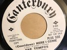 THE TEMPOS   (COUNTDOWN) HERE I COME   CANTERBURY WLP  Rare ‘67 Northern Soul 45