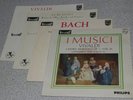 4x Philips Hi-Fi Stereo ED1 I Musici Felix Ayo Vivaldi Albinoni Bach Concerti
