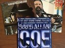 3 David Allan Coe LPs, Pre-owned, Mysterious Rhinestone Cowboy, For the Record