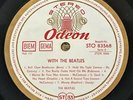 WITH THE BEATLES LP STO 83568 ODEON DE 1st Press STEREO wihte gold MINT-