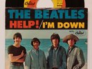 Beatles Help/I'm Down Capitol 45 Picture Sleeve
