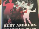 Northern Soul Records.Ruby Andrews.Just Loving You.Hey Boy