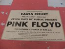 PINK FLOYD Live at Earls Court 1973 Original ADVERT/POSTER Melody Maker RARE