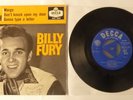 EP   BILLY  FURY  MAYBE TOMORROW  DFE 6597  UK  1959   DECCA   TRES  RARE EX/VG+