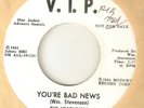 THE HEADLINERS Youre Bad News VIP PROMO MOTOWN NORTHERN SOUL USA 45