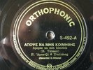 RITA ABATZI Apopse na min kimithis/Dio Merakia Stin kardia mou ORTHOPHONIC S-492