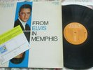 ELVIS PRESLEY FROM ELVIS IN MEMPHIS ITALY LP 60'S ORANGE LABEL +PROMO CARD RCA