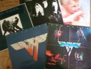 5 x UK vinyl LP VAN HALEN OU812 Women And Children First 1984 II 1980s rock GOOD