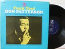 Don Patterson LP “Funk You”   Prestige 7613   Charles McPherson, Sonny Stitt
