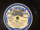 Bluebird 6754 Cliff Carlisle END OF THE TRAIL OLD PAINT 78 rpm Country  E 1937