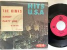 The KINKS dandy - party line 1966 Deutsche Vogue / Pye HT 300032 EX + VG+ better