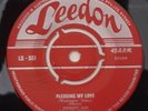 JOHNNY ACE PLEDGING MY LOVE RARE 1959 AUST OZ LEEDON LABEL SINGLE