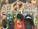 Three Six Mafia Chapter 2 World Domination - 2 LP Splattered Vinyls Brand New 