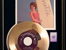 ANNETTE FUNICELLO TALL PAUL 45 RPM GOLD METALIZED RECORD RARE NON RIAA AWARD