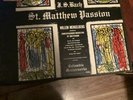 1954 US CBS Mono ED1 3 Lp MENGELBERG bach st matthew passion VG+ SL-179 w/Book