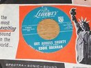 EDDIE COCHRAN 45.  CUT ACROSS SHORTY /  THREE STEPS TO HEAVEN. 1ST RELEASE. VG++