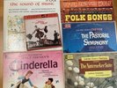 Disney Assortment Of Vinyl Records (Sound Of Music, Peter And The Wolf, Fantasia