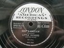 LITTLE RICHARD 78 RPM KEEP A KNOCKIN' / CAN'T BELIEVE YOU WANNA LEAVE LON 8509
